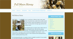 Desktop Screenshot of fullmoonhoney.com